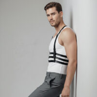 Genuine Leather Men's Chest Harness - Image 5