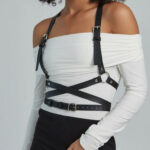 Handmade Leather Harness – Adjustable Festival Fashion Accessory