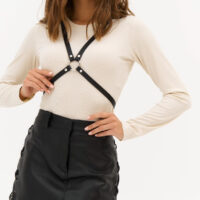 Adjustable Leather Harness – Handmade Festival Strap Design - Image 5