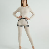 Leather Harness Fashion Accessory for Festival Styling – Genuine Leather - Image 4