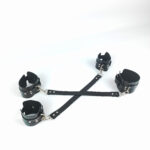 Genuine Leather Wrist Cuffs – Gothic Fashion Accessory